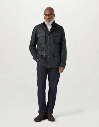 Belstaff Mens Belstaff Mens Fieldmaster Jacket - Dark Navy - Size: 44