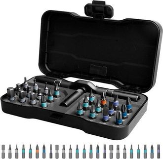 OEM Juego De Destornilladores De Trinquete De Precisi&oacute;n 24 En 1 Con Destornillador De Trinquete En T Ligero Caja Almacenamiento Muebles E Inform&aacute;tica