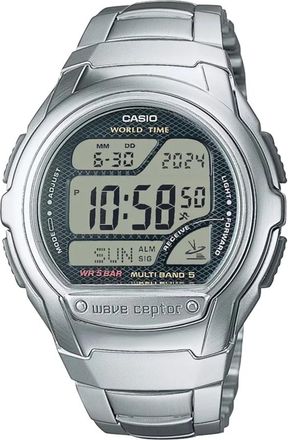 Casio Waveceptor Wv-58Rd-1Aef Digitale Horloge - Heren - Horloges - Grijs - ONE Size - Accessoires