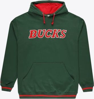 Mitchell & Ness Mens Mitchell & Ness Hunter Green Milwaukee Bucks Hardwood Classics Big & Tall Hoodie at Nordstrom, Size Xxx-Large