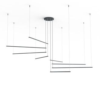 Lumicom Radius Lampara De Techo 8x Monocolor Mate