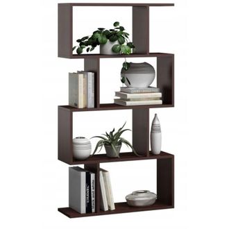 OEM Bask 4 Mensola In Weng&eacute; Per Soggiorno, Ufficio, Camera Da Letto, Mk