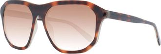 Guess Bruine Unisex Zonnebril Vierkante Stijl - unisex - Zonnebrillen - Bruin - ONE Size - Accessoires