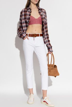 Dsquared2 Teddy Jeans, Womens, White