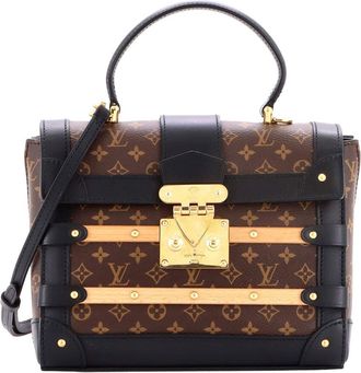 Louis Vuitton Brown Monogram Canvas Trianon Pm (Authentic Pre-Loved)