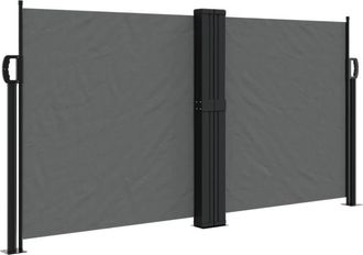 vidaXL Toldo Lateral Retr&aacute;ctil Gris Antracita 120x600 Cm Vidaxl