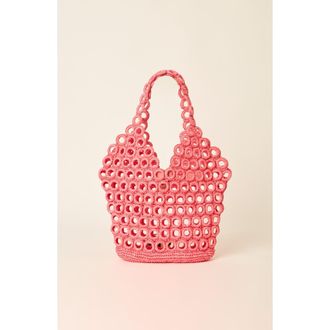 BTB Los Angeles Demi Large Tote in Fuschia at Nordstrom