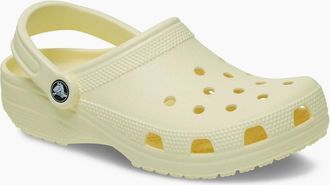 Crocs Womens Crocs Classic EVA Womens Yellow Light Clogs - Size: UK 7 / eu 41/42 / us m8w10