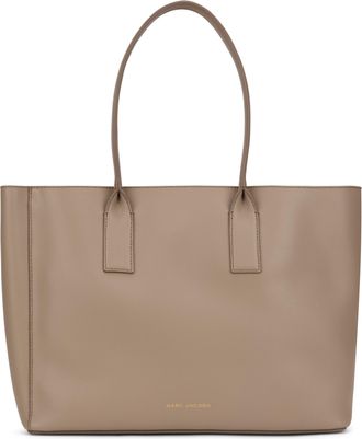 Marc Jacobs Womens Tote Bag Pop J Work Light Slate Cow Hide
