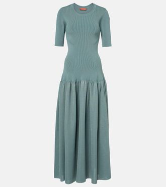 Altuzarra Maisie ribbed-knit maxi dress