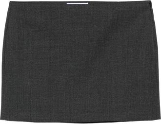 Givenchy Straight Wool Mini Skirt