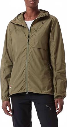 Fj&auml;llr&auml;ven High Coast Wind Jacket In Green