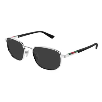Gucci Accessoires, unisex, Grijs, ONE Size, Nylon, Gg 2093S Zonnebril