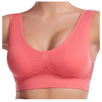 Generic Seamless Sports Bra Wirefree Yoga Bra with Removable Pads for Women UK Sale Clearance Super Comfort Bra, Plus Size Sleep Bras for Girls in Yoga Bralet