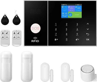 OEM Sistema De Alarma Para El Hogar, Conectividad Inal&aacute;mbrica, Control Mediante Aplicaci&oacute;n M&oacute;vil, B-4g, Enchufe Europeo
