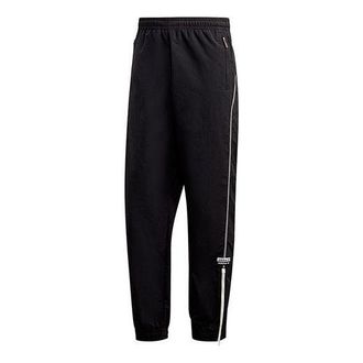 adidas TRACKPANT Zipper Side Sports Pants Black GI7438