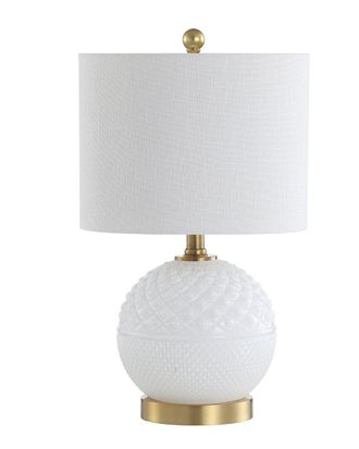 Jonathan Y Designs Jonathan Y Julienne 20.5In Glass Metal Led Table Lamp