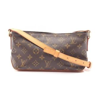 Louis Vuitton Pre-owned Shoulder Bags, female, Brown, Size: ONE SIZE Pre-owned Trotter Monogram Shoulder Bag