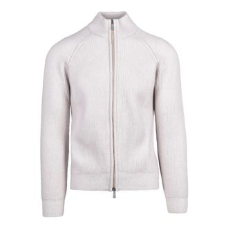Eleventy Heren, Truien, Wit, Maat: 3XL Kasjmier