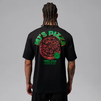 Nike Jordan Mens Jordan Graphic T-Shirt in Black | IF3166-010