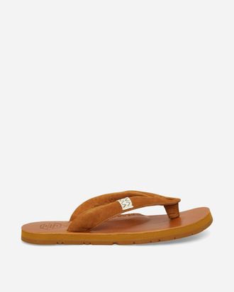 Visvim Lama Sandal-Folk Camel