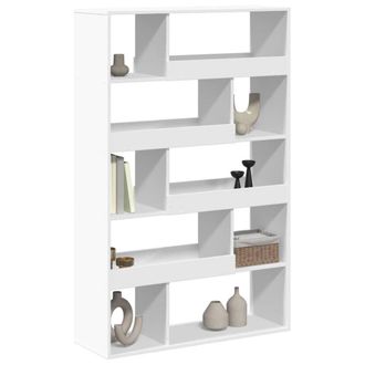 Berkfield Home Classic Bookcase White 100x33x156.5 cm Engineered Wood