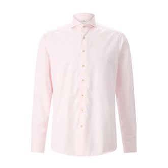Stenstr&ouml;ms Casual Shirts - Heren - Casual Overhemden - Roze - S - Katoen - Overhemden