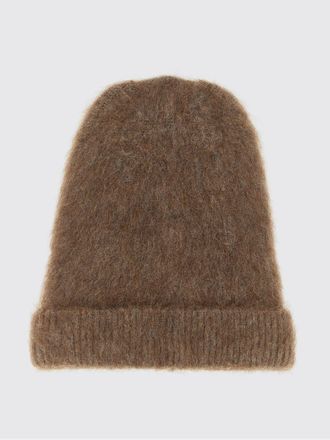 Maison Margiela Berretto beanie in lana e alpaca con risvolto e Four Stitches