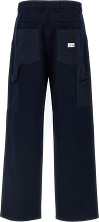Gucci Mens Blue Cotton Casual Pants