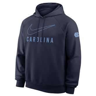 Nike North Carolina Premium Performance Nike Mens Dri-FIT College Pullover Hoodie in Blue | 03EJ41SNCN-0SF