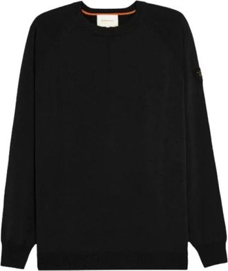 Gertrude AL Ronde Hals Gebreid - Heren - Ronde hals truien - Zwart - S - Polyester - Truien & Vesten