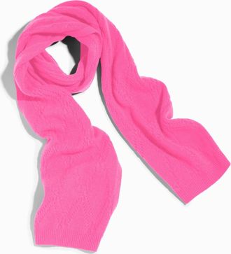 Talbots Cashmere Scarf - Stunning Pink - 001 Talbots