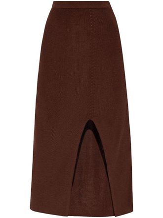 Áeron Gonna Delos lunga - Marrone