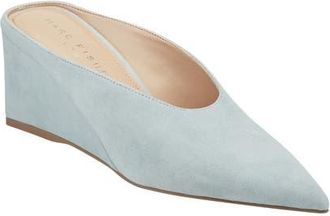 Marc Fisher Malley Pointed Toe Mule in Light Blue at Nordstrom, Size 8.5