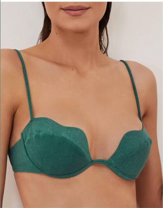 Vix Lou Bikini Top In Green