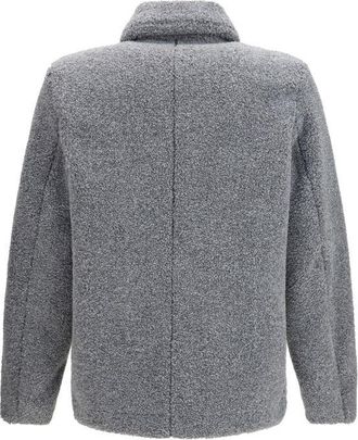 Herno Teddy-Effect M&eacute;lange Jacket - Gray