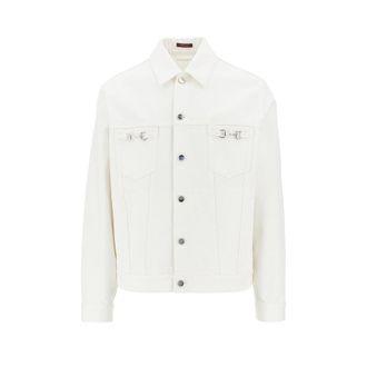 Gucci Denim jacket with Horsebit details Man 48