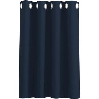 OEM Cortina Opaca Con Ojales Y Aislamiento T&eacute;rmico Para Ventanas Peque&ntilde;as, Ideal Para Cocinas Y Dormitorios. Bloquea Completamente La Luz. Dimensiones: 13