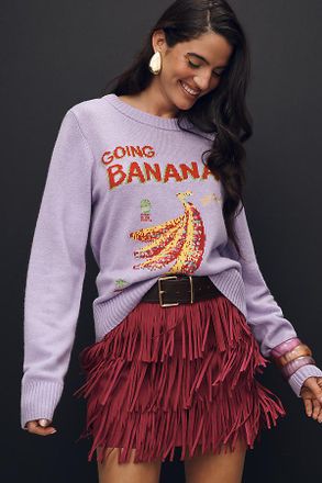 Farm Rio Going Bananas Sweater