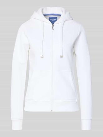 Christian Berg Sweatjacke mit Rei&szlig;verschluss in Weiss, Gr&ouml;&szlig;e XS