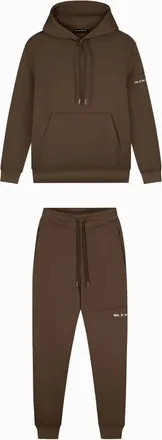 Black Bananas Jumpsuits & Playsuits, Heren, Bruin, L, Katoen, Force Trainingspak