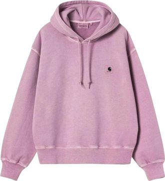 Carhartt Work in Progress Hooded Nelson Sweat - Dames - Hoodies - Paars - L - Katoen - Hoodies & sweatvesten