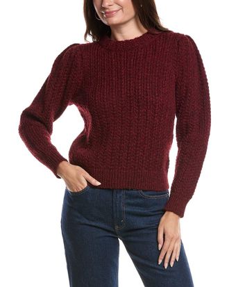 Nation Ltd Nation Ltd Eboni Mock Neck Alpaca & Wool-Blend Sweater