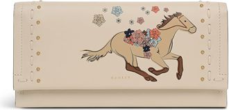 Radley London Kentucky Derby Spring 2026 Large Flapover Wallet
