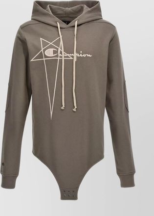 Rick Owens champion x rick owens hooded bodysuit