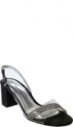 David Tate Night dOrsay Sandal in Black Satin at Nordstrom Rack, Size 10.5