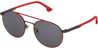 Police SPL717 STORM LIGHT 2 8K6X Mens Sunglasses Red Size 55