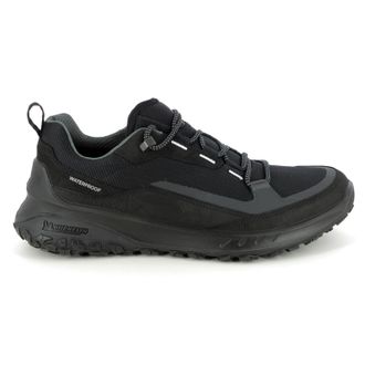 Ecco Ecco ULT-TRN Leather Textile Mens Outdoor Trainers - Black - Size:UK 10.5-11