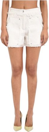 Msgm Msgm, Donna, Pantaloncini, Bianco, M, new