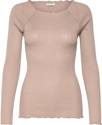 Rosemunde Dames, Tops, Bruin, Maat: XL Zijde